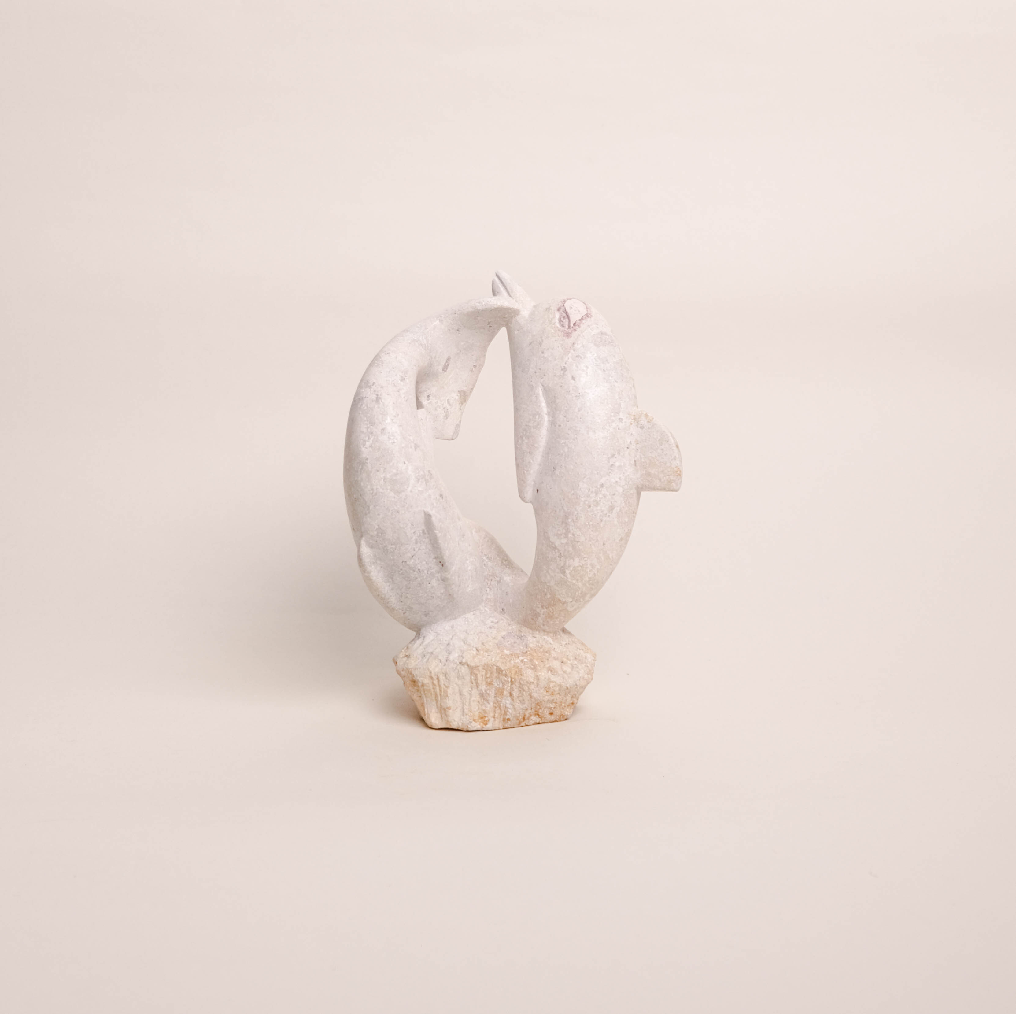 石雕｜擺件 - 海豚 15｜尼加拉瓜