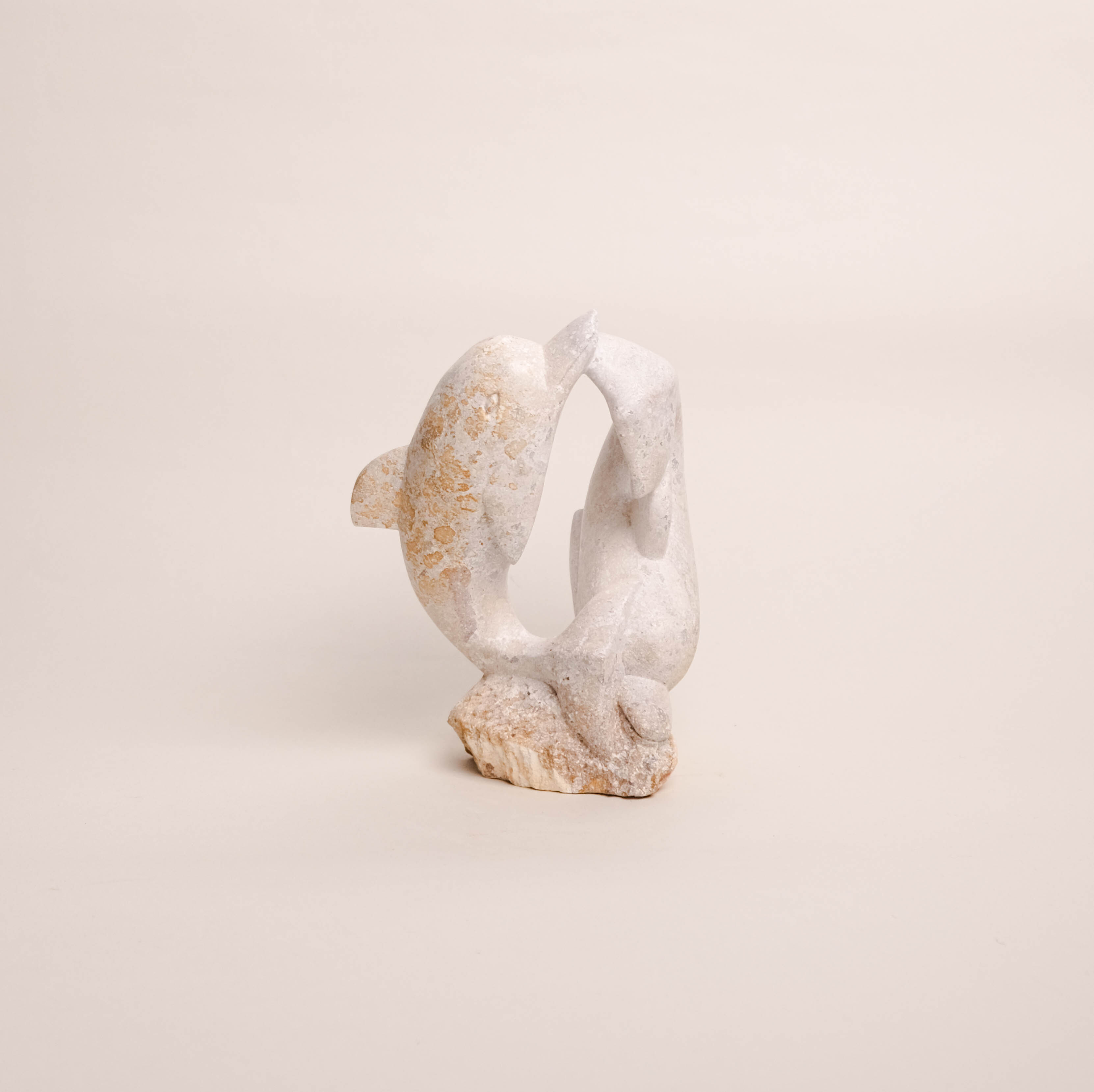 石雕｜擺件 - 海豚 15｜尼加拉瓜