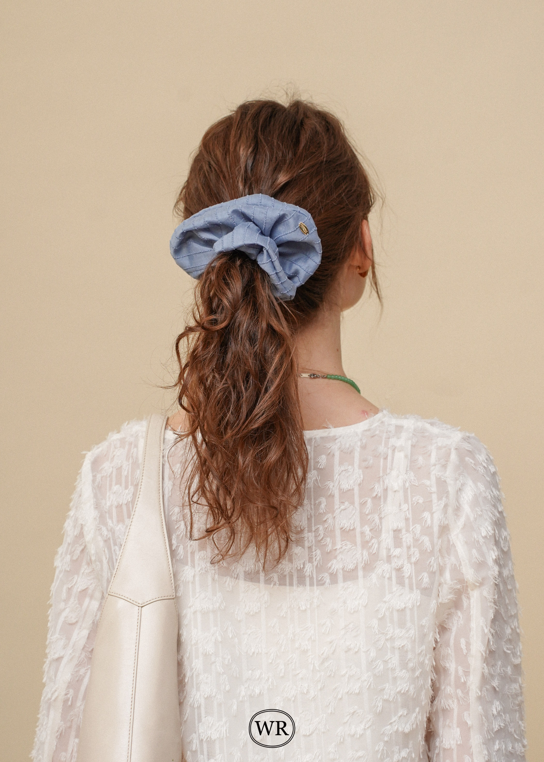 Emma Scrunchie - Sky