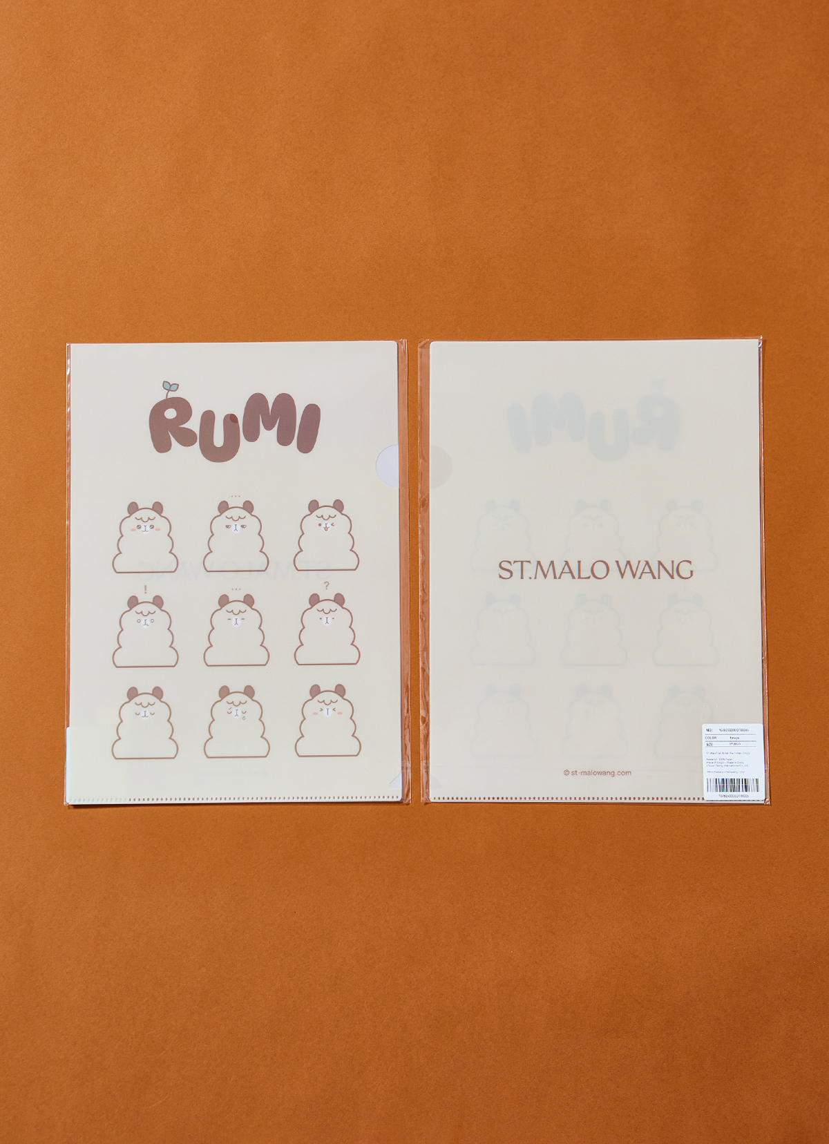 RUMI L型夾-2500UO-表情包款