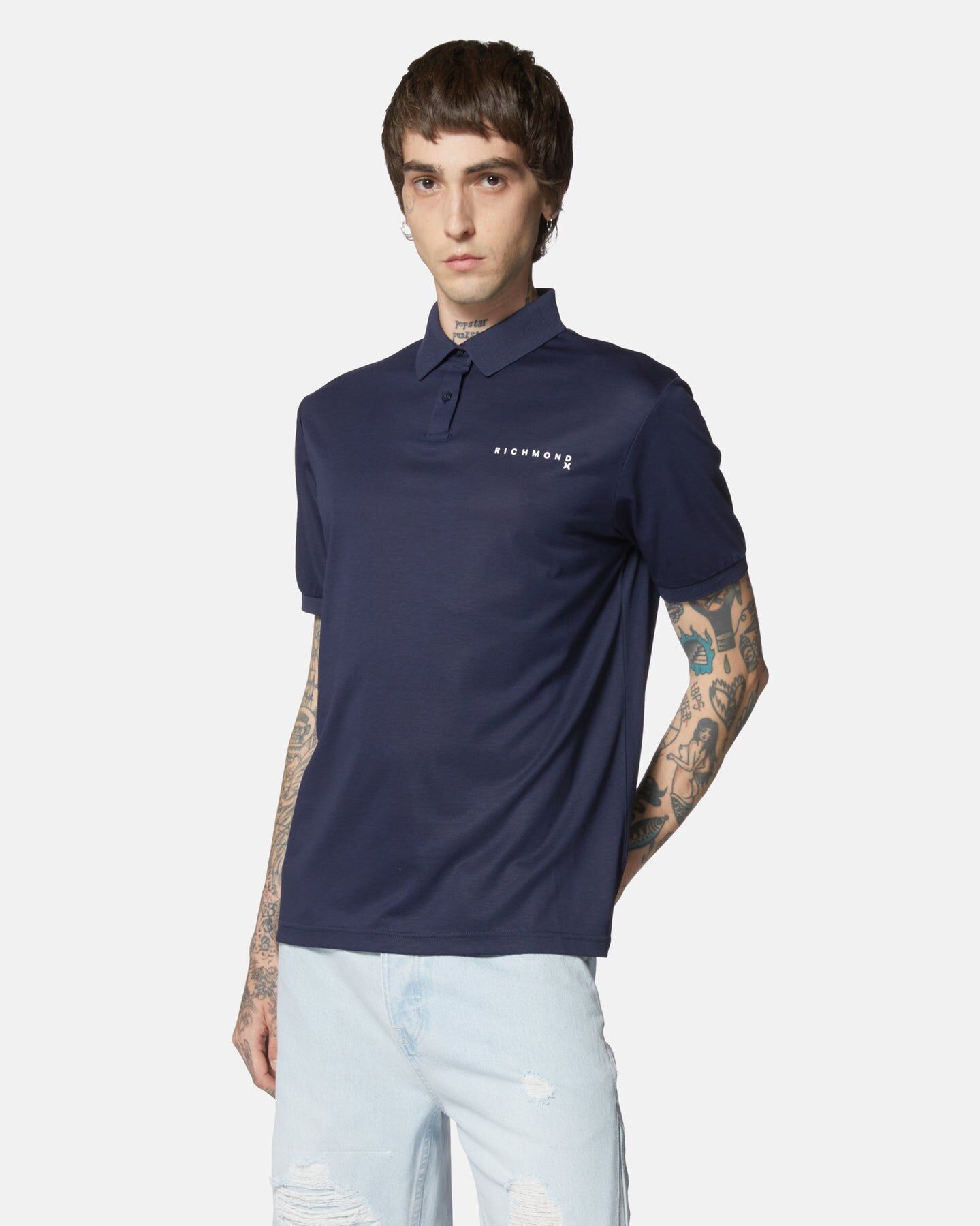 【RICHMOND X】LOGO短POLO衫