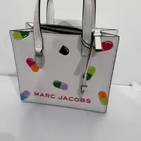 [S] MARC JACOBS COTTON MULTI 4P5HTT088H01-164 VITAMIN DESIGN TOTE BAG, 196611293150 (SMJ569)