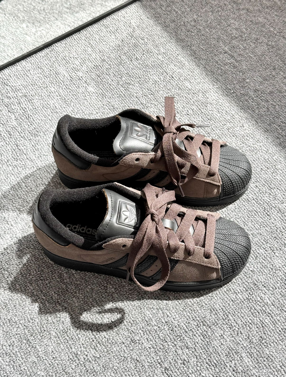 Adidas Originals Superstar 2.0 咖啡拿鐵 棕色 棕黑色 麂皮 復古 貝殼頭 板鞋 JH7696/預購