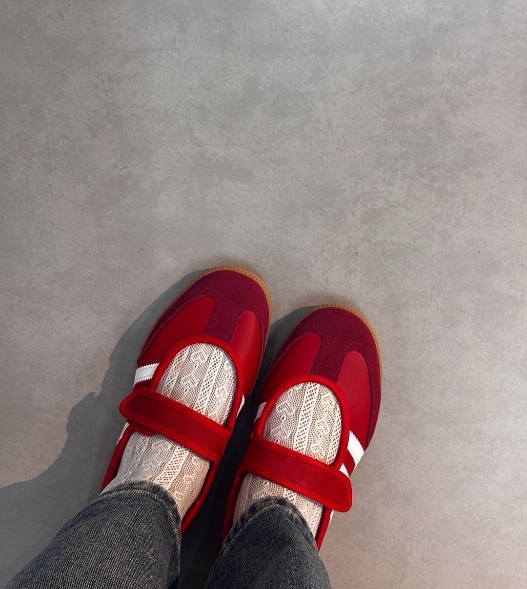 Adidas Originals Samba Jane 日本新款 紅色 焦糖底 森巴 瑪莉珍鞋 JQ6446