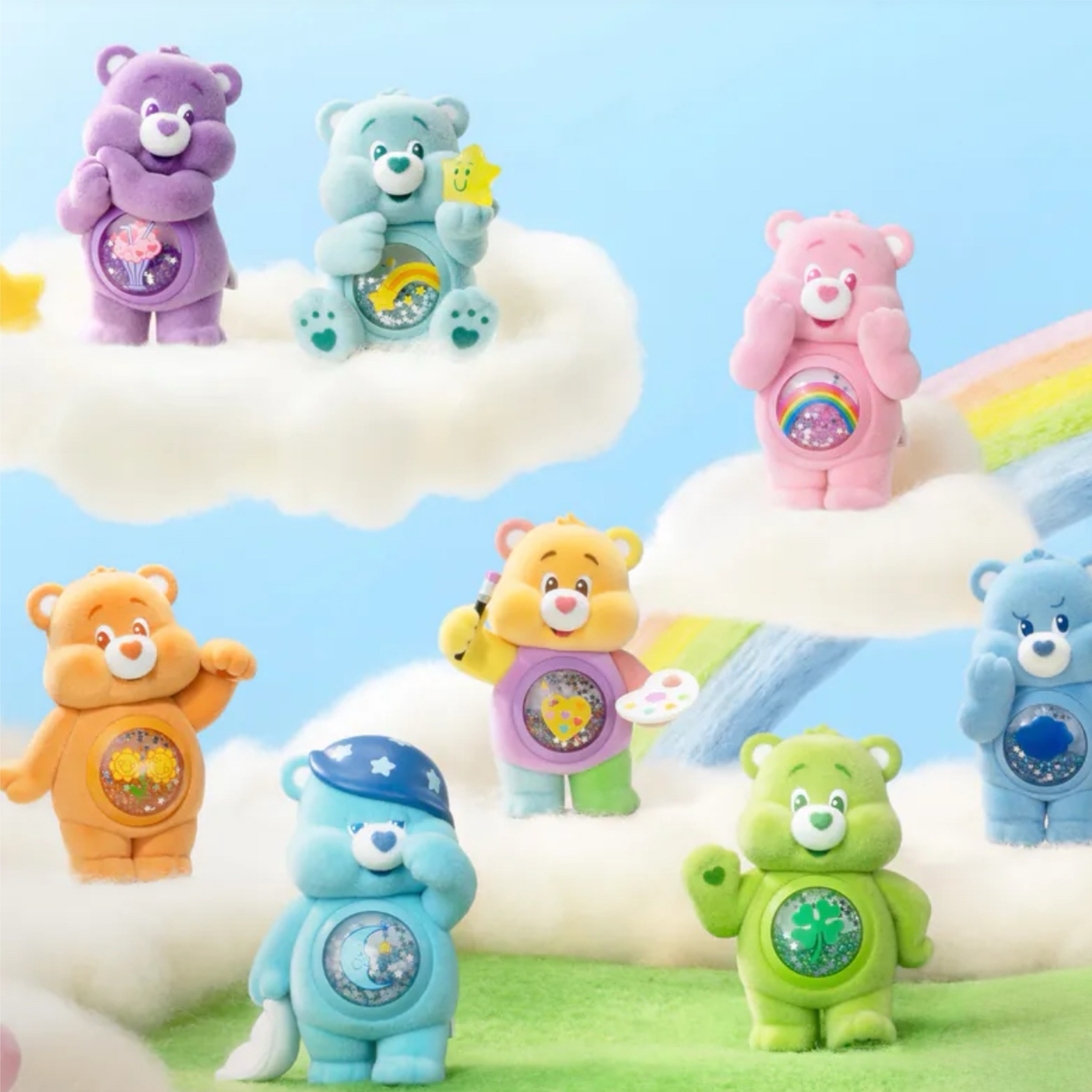 POPMART CARE BEARS 愛心熊 繽紛擁抱系列 盲盒 公仔 彩虹熊 泡泡瑪特