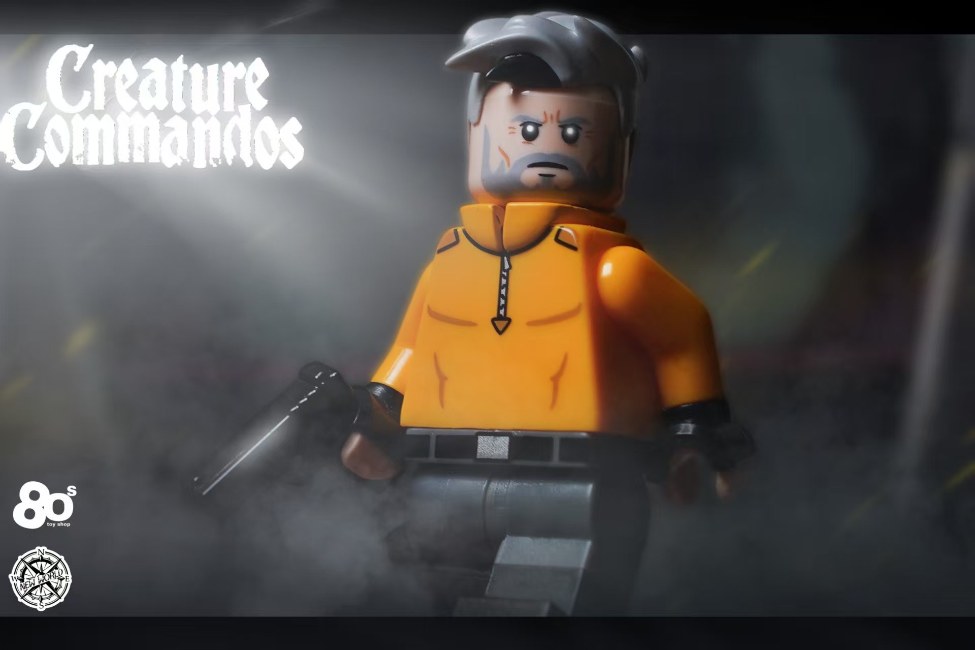 【80s Toyshop x New World Brick】老年弗萊格