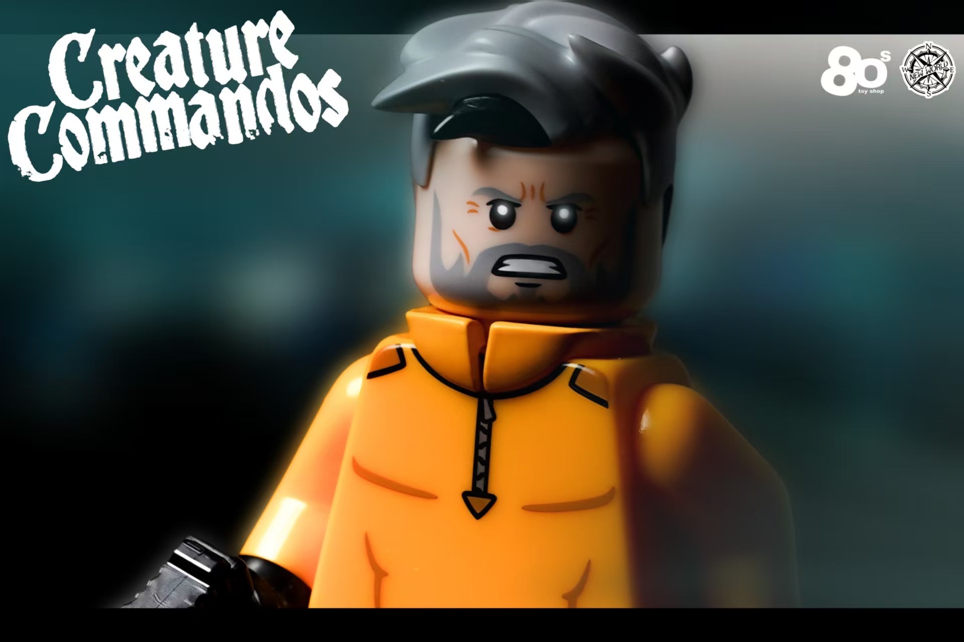 【80s Toyshop x New World Brick】老年弗萊格