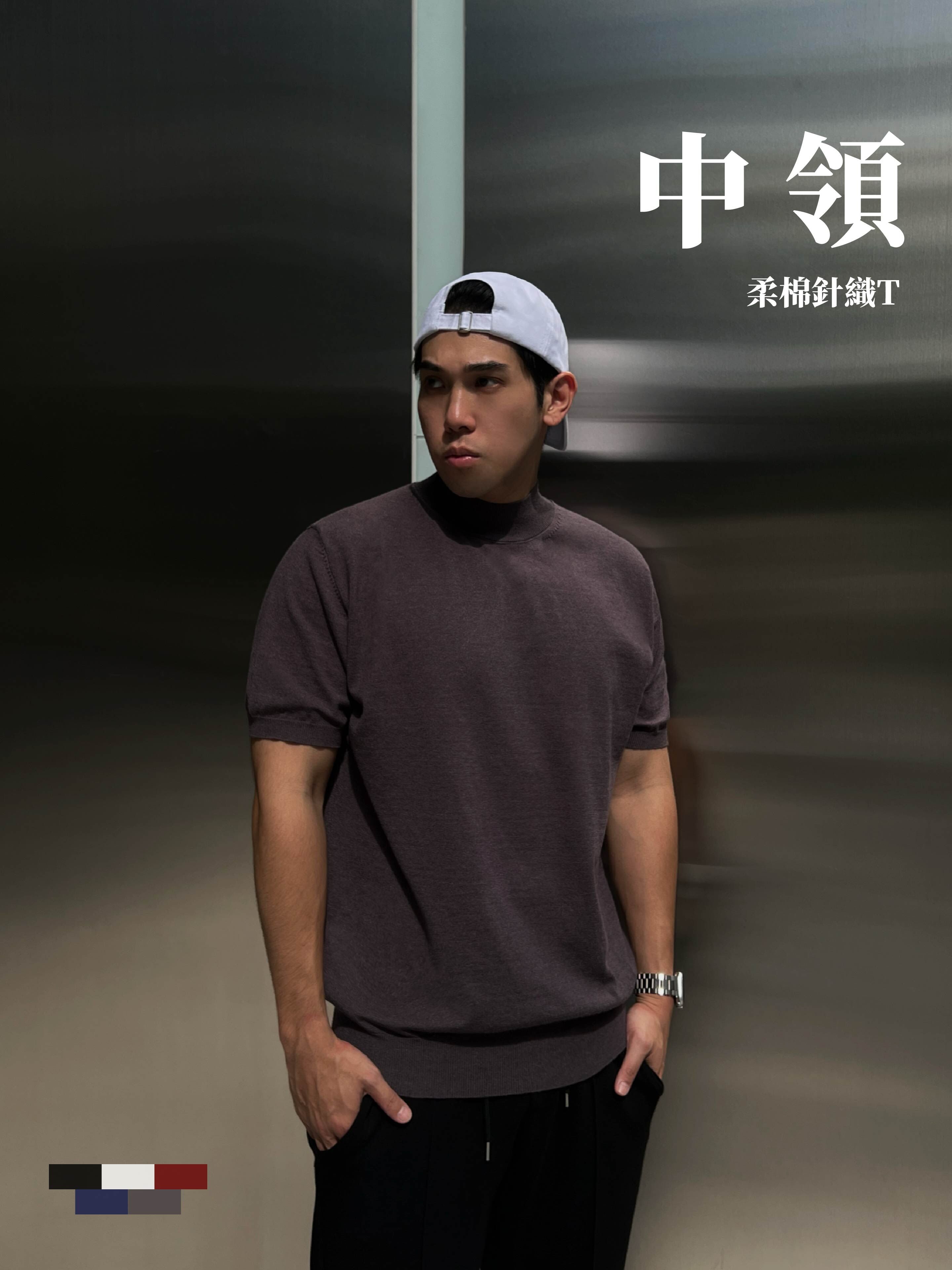 [1atm] 中領柔棉上衣