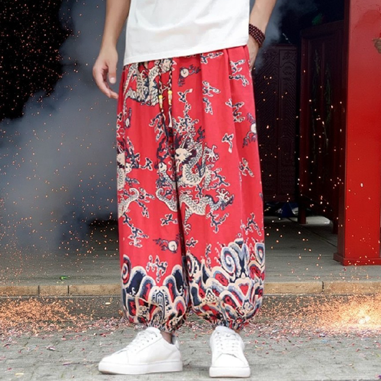 雲龍束口大燈籠