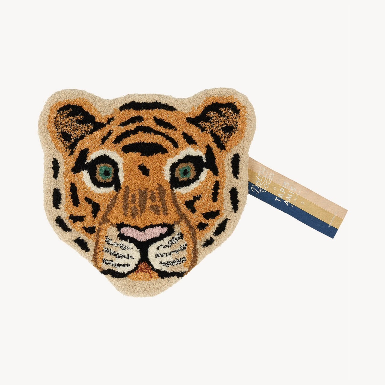 Wandteppich Cloudy Tiger Kopf main image 0