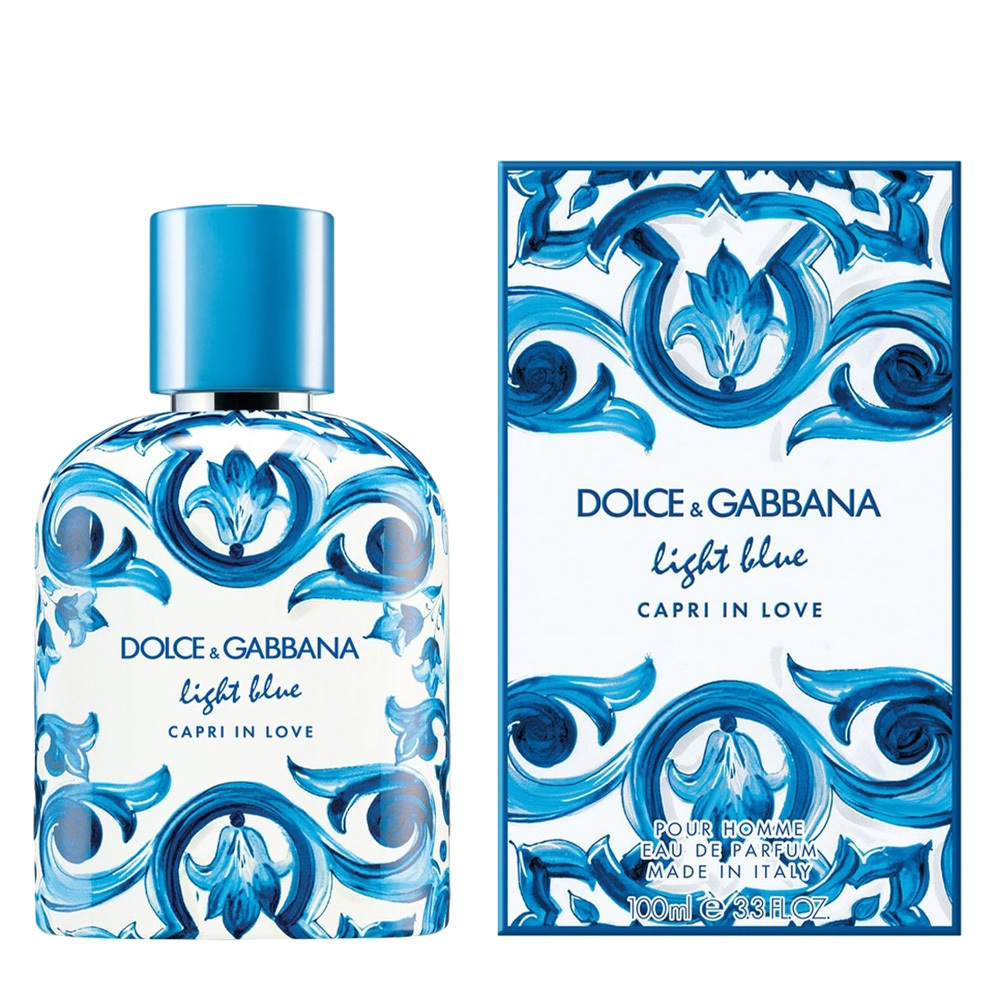 DOLCE & GABBANA D&G LIGHT BLUE 淺藍海邊漫步男性淡香精 100ml