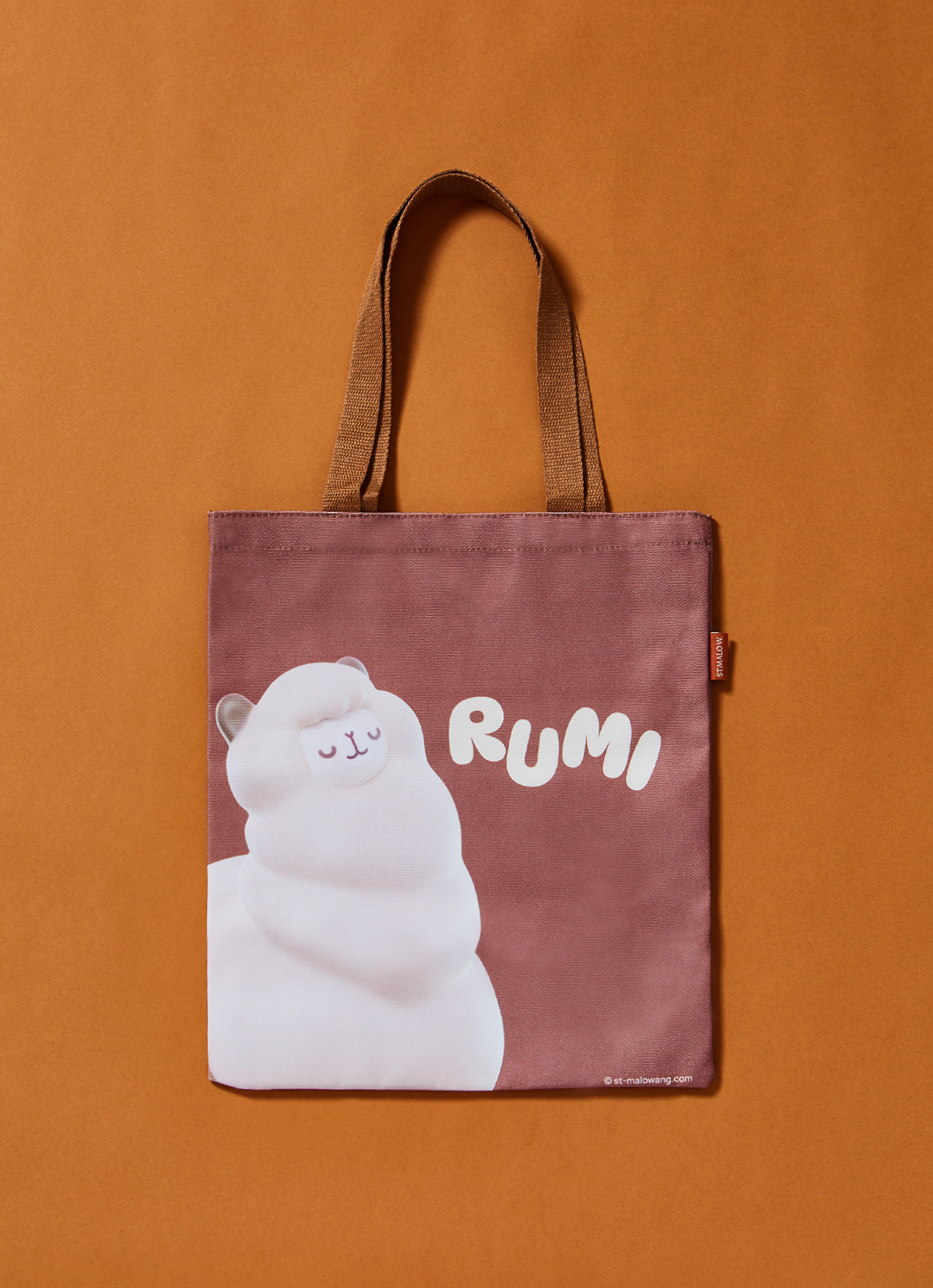 RUMI 帆布袋-2500UO-34*38CM-棕色