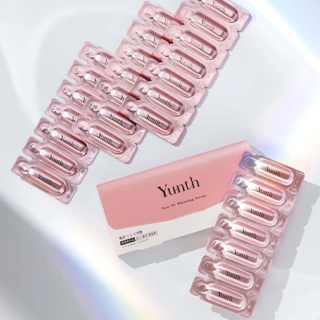 【未開封】Yunth Pure VC Whitening Serum6個 Yunth Pure VC Whitening Serum