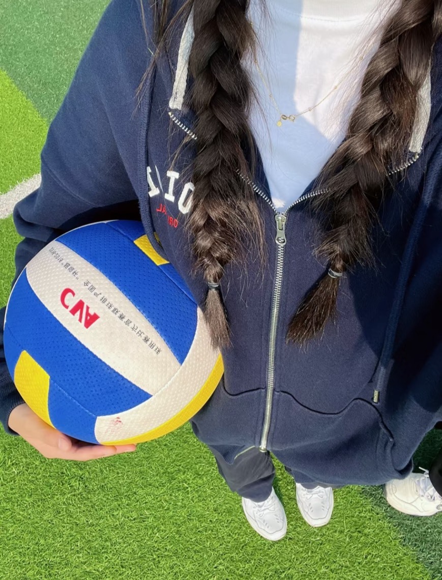 【現貨】 OiOi 連帽拉鍊外套 ROSE同款 深藍色 52BHALCHZ01