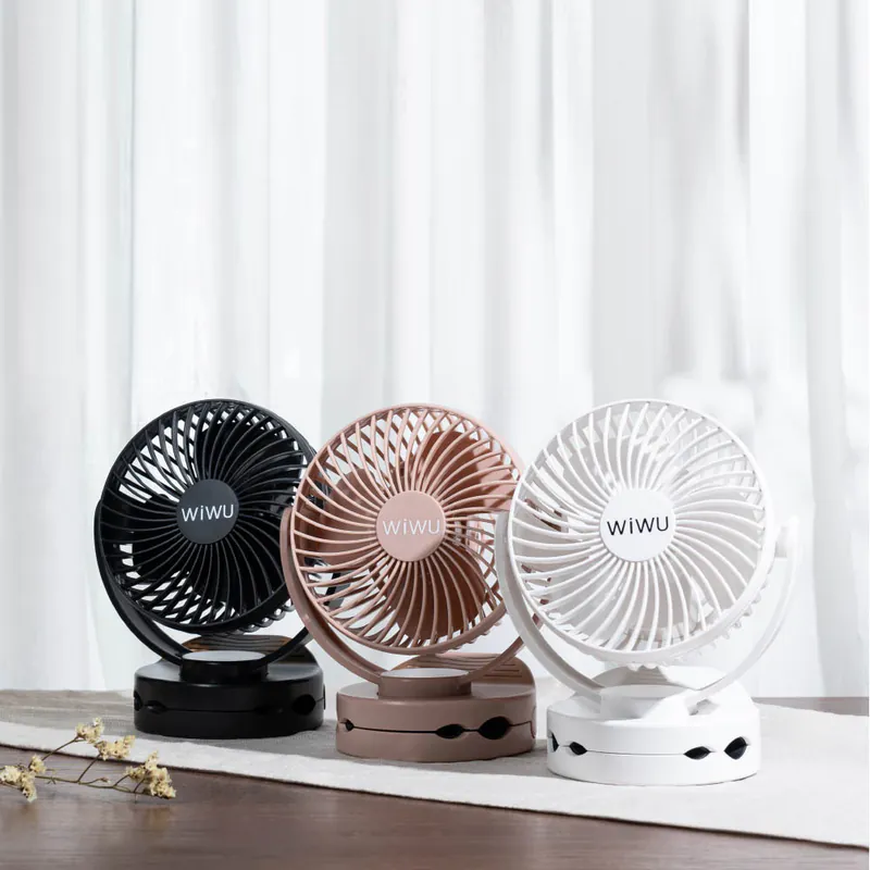 WiWU ｜ 多功能USB夾式涼風扇 ( 三色）