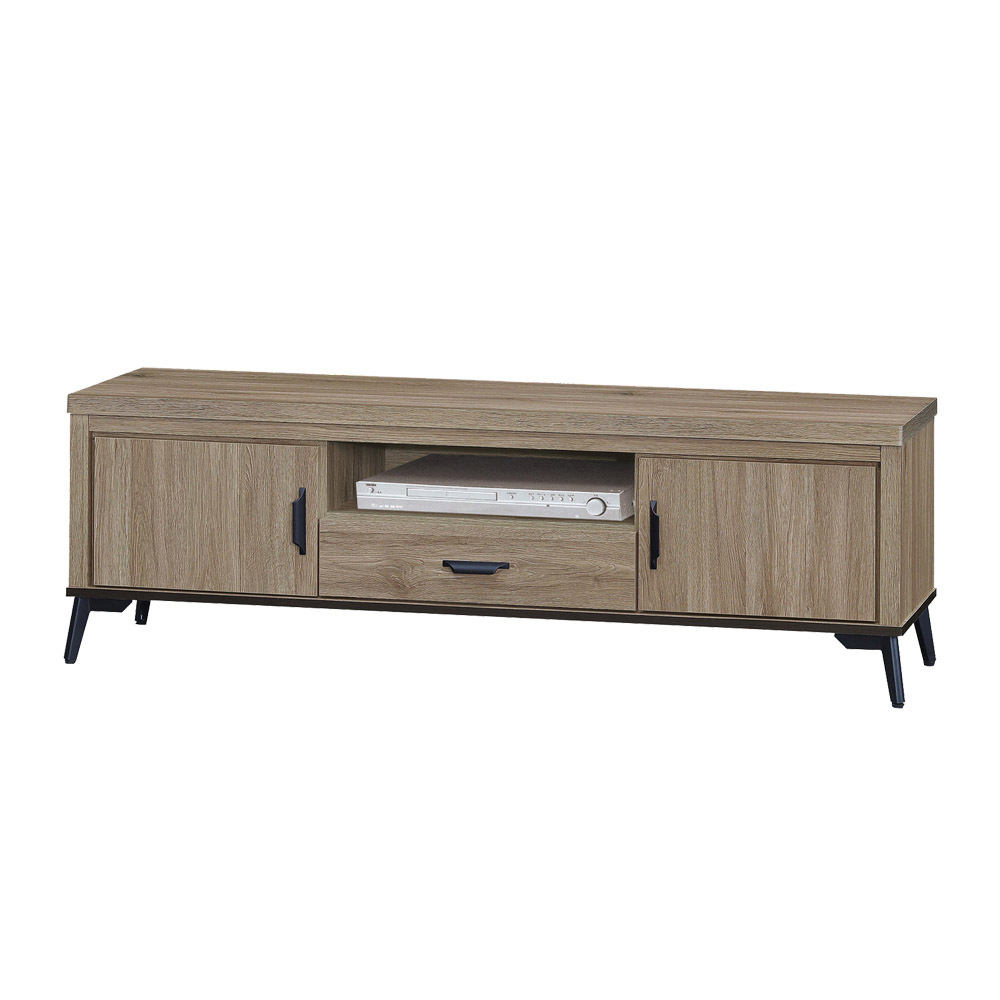 路菲5尺工業風二門單抽電視櫃/長櫃/視聽櫃