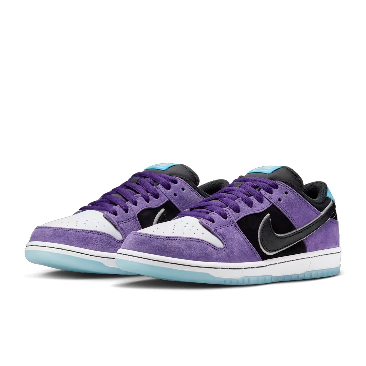 Hayley Wilson x Nike SB Dunk Pro Court Purple 麂皮黑紫冰底 HJ0513-500