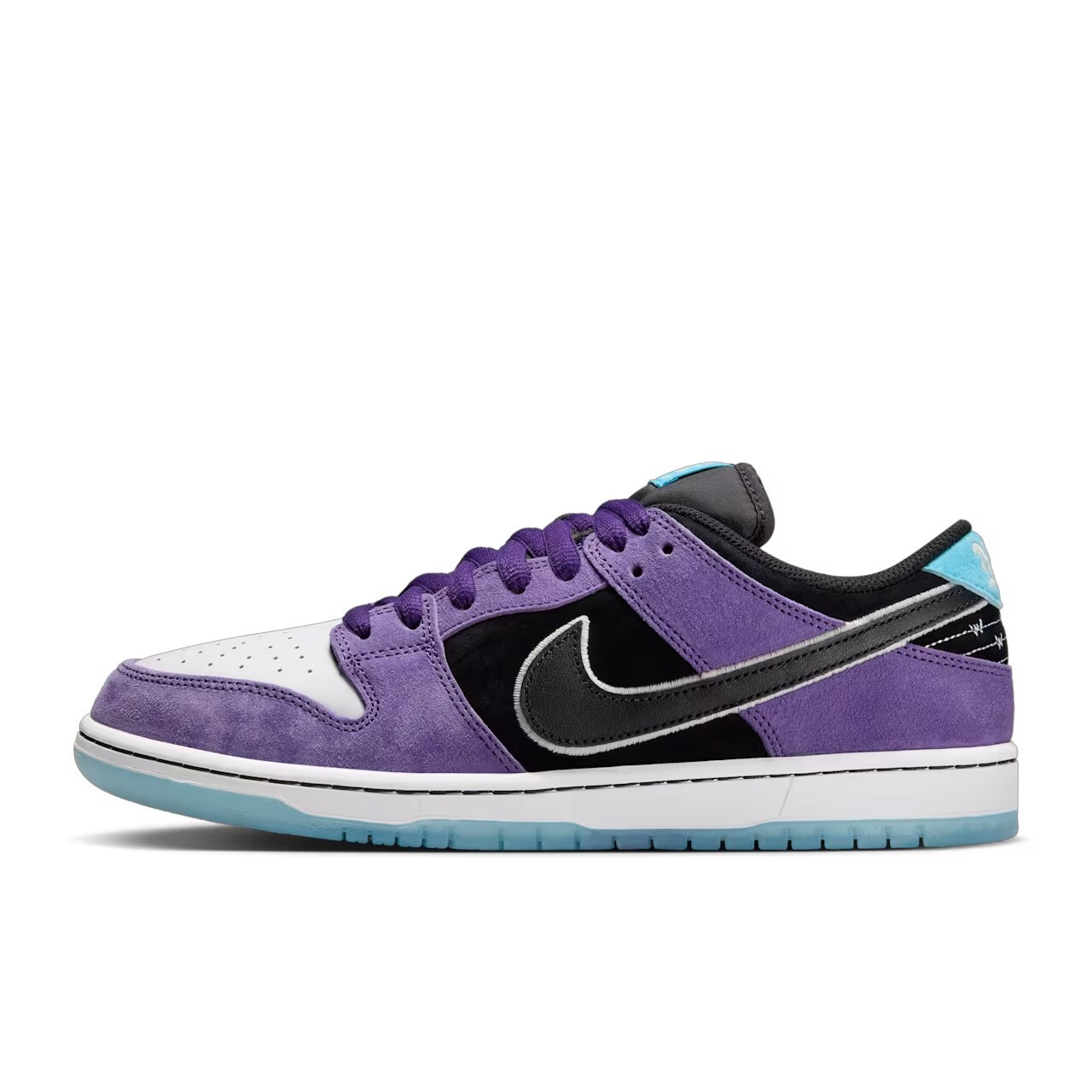 Hayley Wilson x Nike SB Dunk Pro Court Purple 麂皮黑紫冰底 HJ0513-500