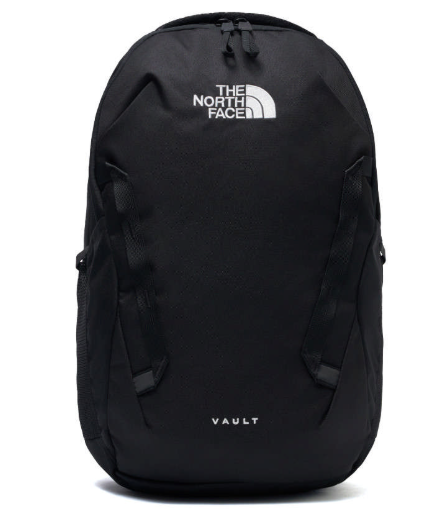 【The North Face 北面】黑色防潑水機能後背包｜男女通用多功能休閒通勤背 JUN25