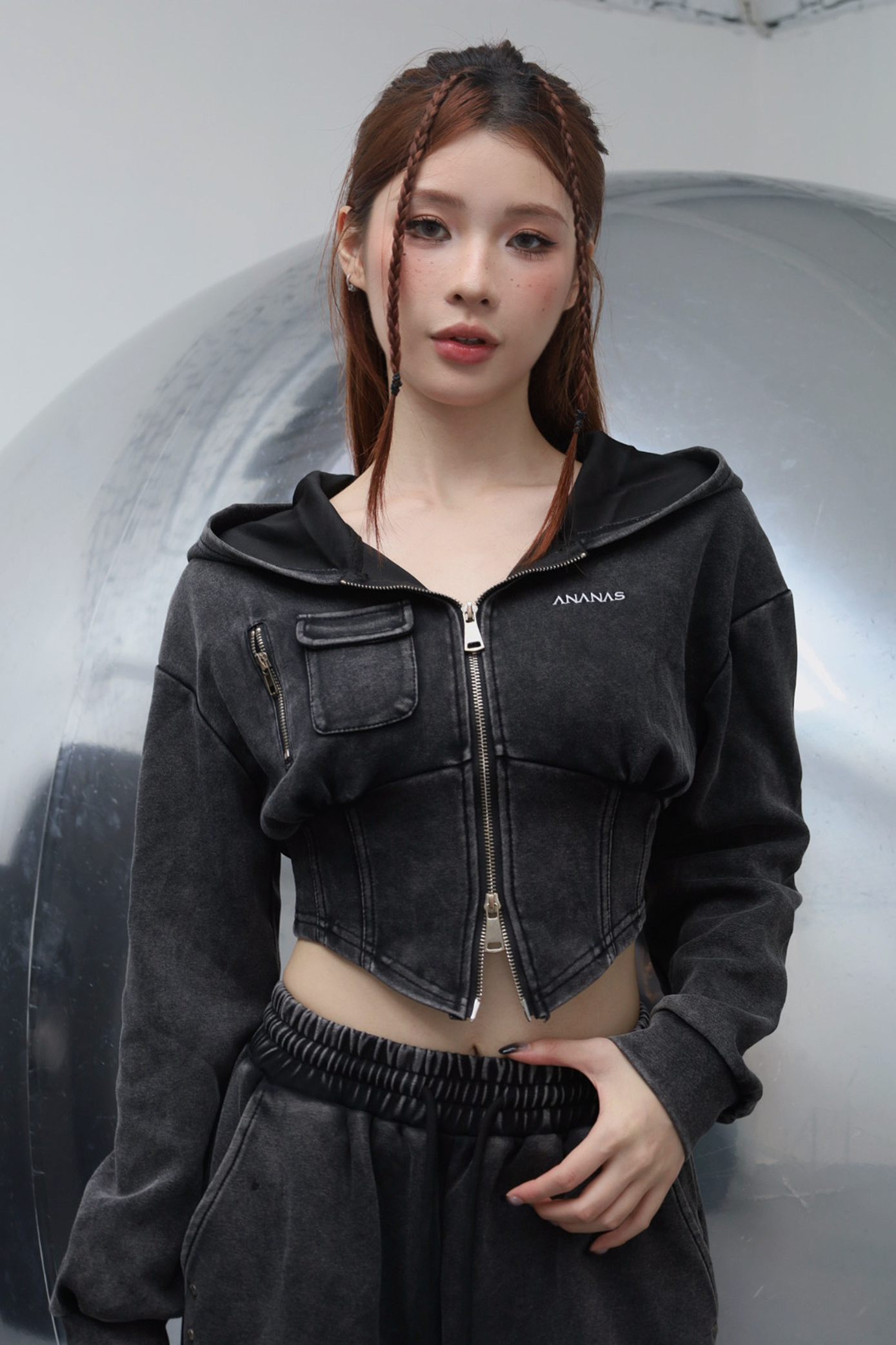 ANANAS品牌外套＋長褲組合