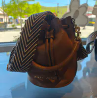 [S] MARC JACOBS COGNAC 4R3HCR013H02-214 BUCKET BAG, 196611110808 (SMJ572)