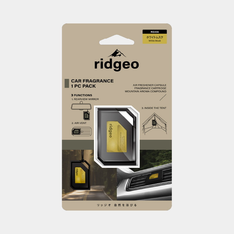 RIDGEO 瑞吉歐 輕旅行系列薄膜式香氛-白麝香