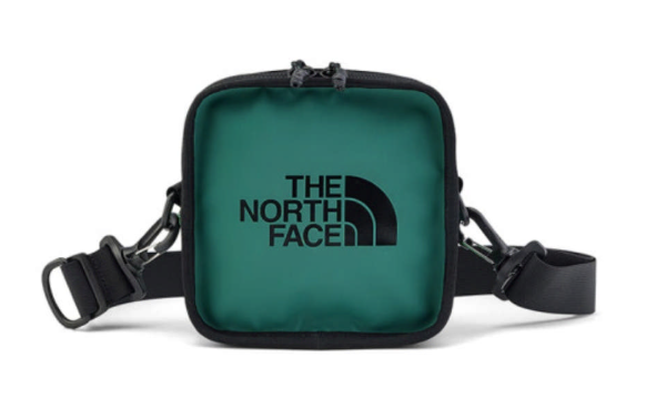 【The North Face 北面】百搭多功能斜背小包｜男女通用側背包 日常通勤必備  綠色 | JUN25