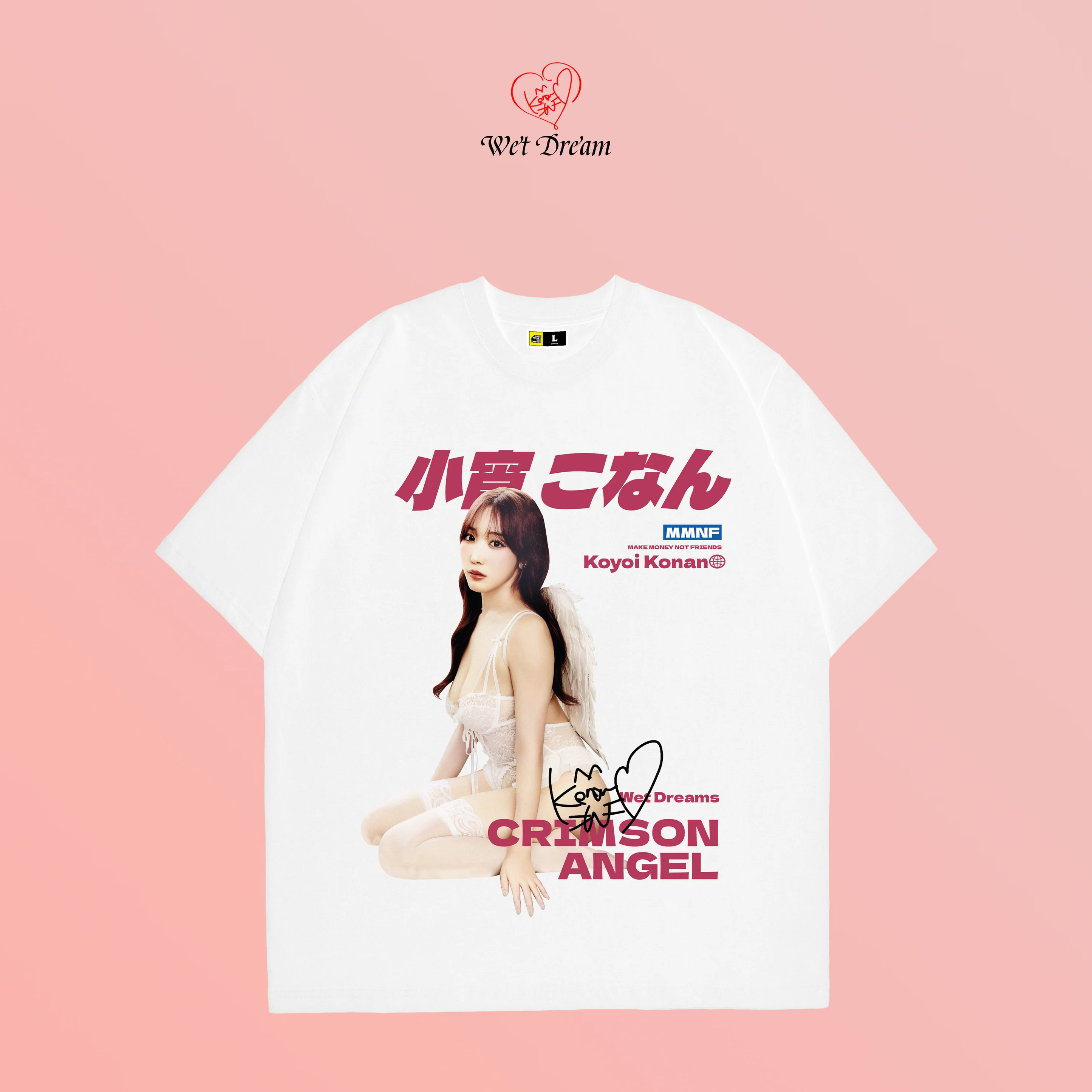 小宵こなん 小宵虎南 x MMNF「赤翼天使」TEE