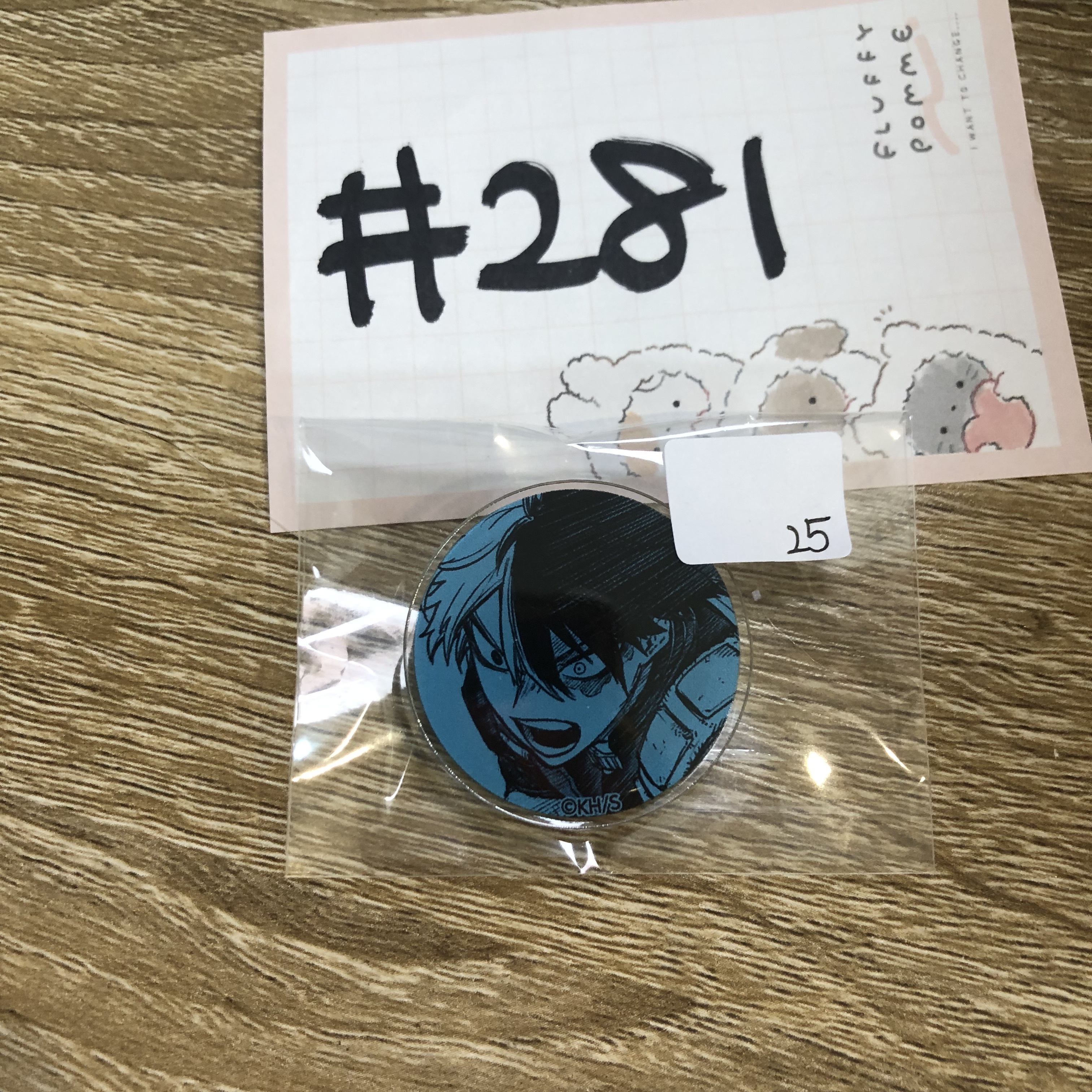 我的英雄學院  轟 襟章#281