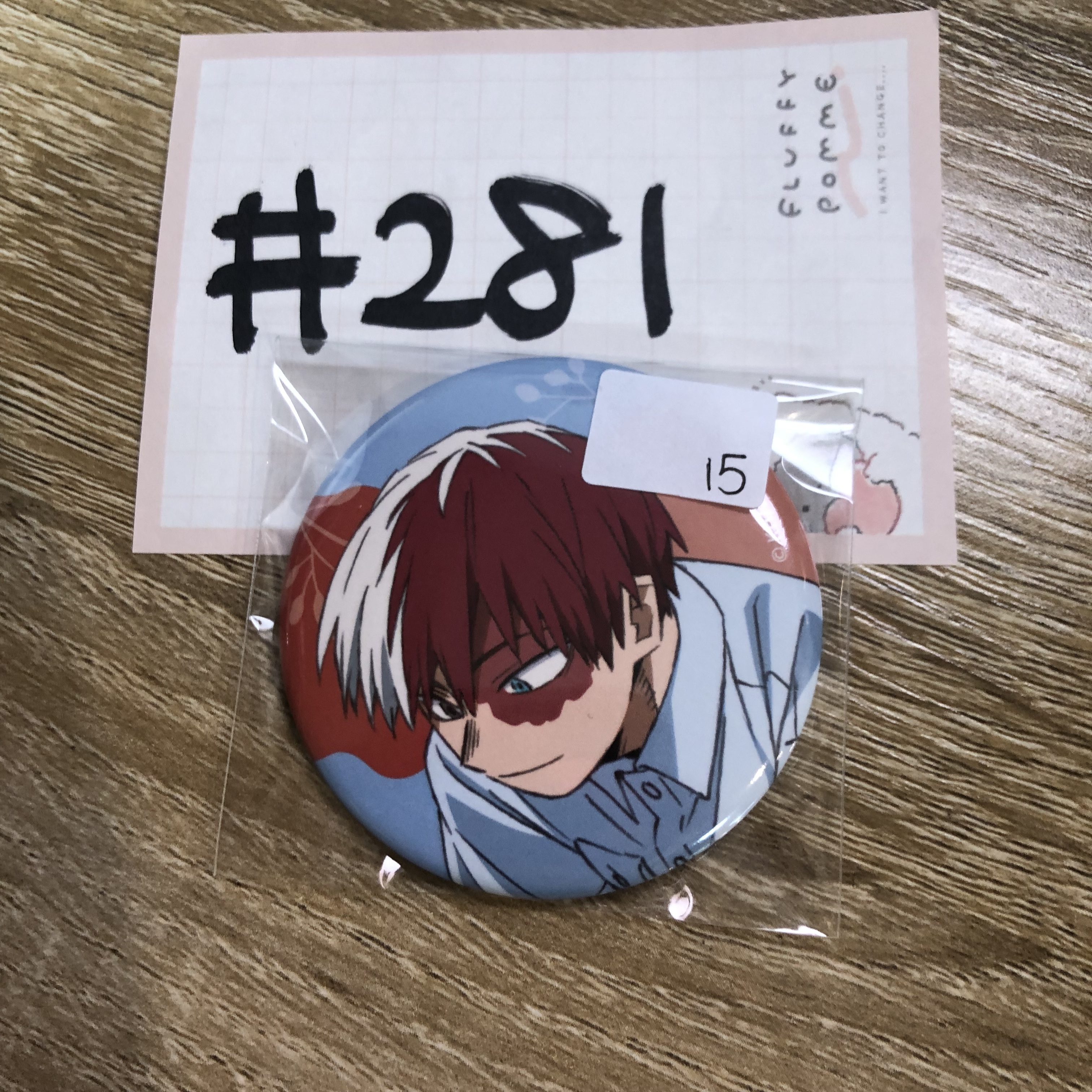 我的英雄學院  轟 襟章#281