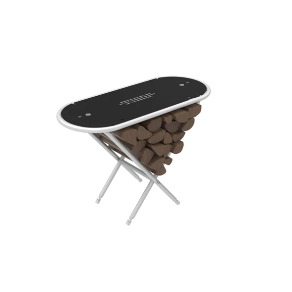 Comma Nine｜Daintree｜丹樹木柴邊桌｜黑銀