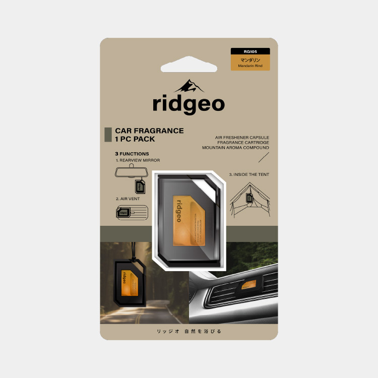 RIDGEO 瑞吉歐 輕旅行系列薄膜式香氛-橙香柑橘