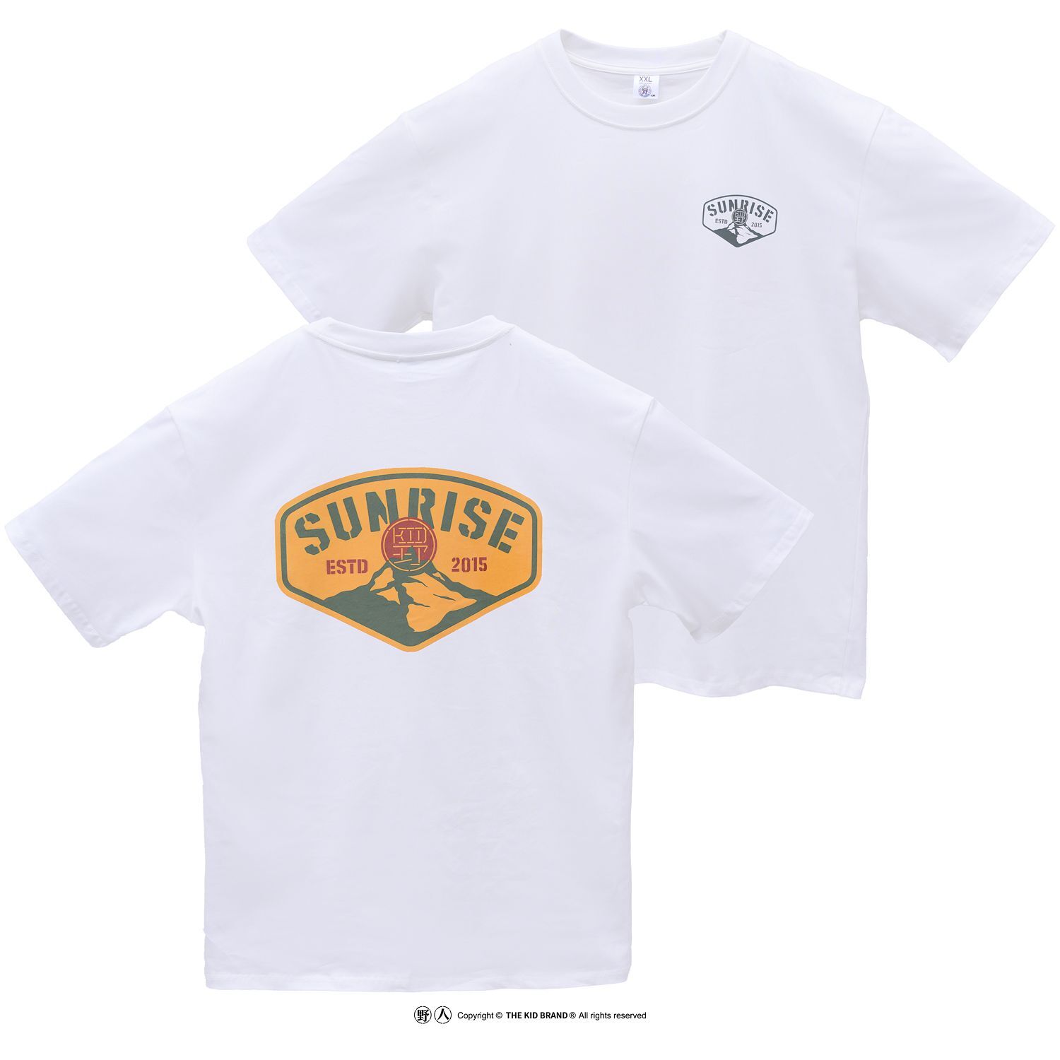 KID ® 日昇山頂短T