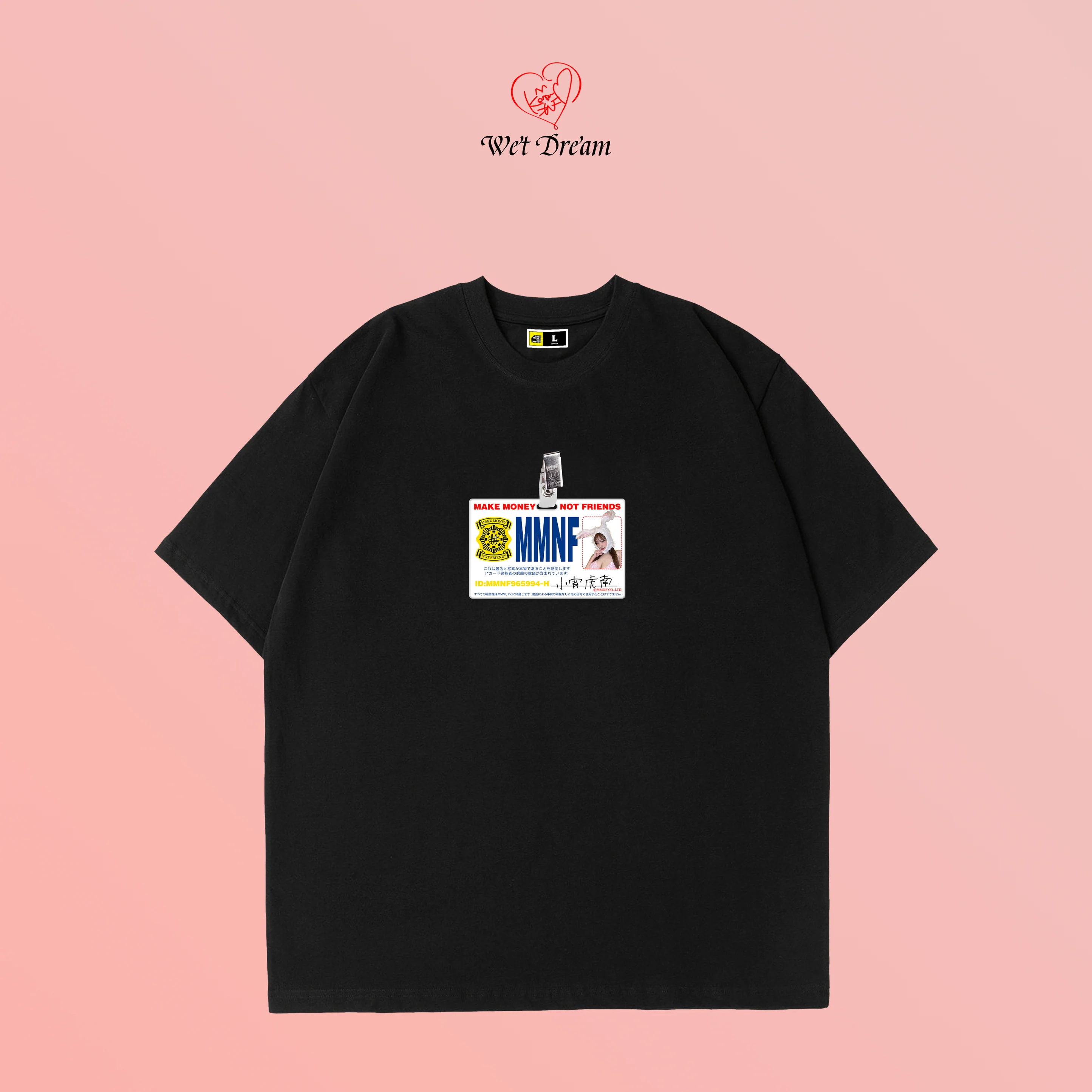 小宵こなん 小宵虎南 x MMNF「Identity card簽名卡牌」TEE