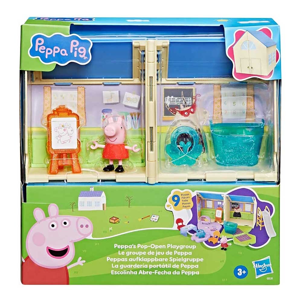 《 HASBRO 孩之寶》  粉紅豬小妹 佩佩豬歡樂時光遊戲組