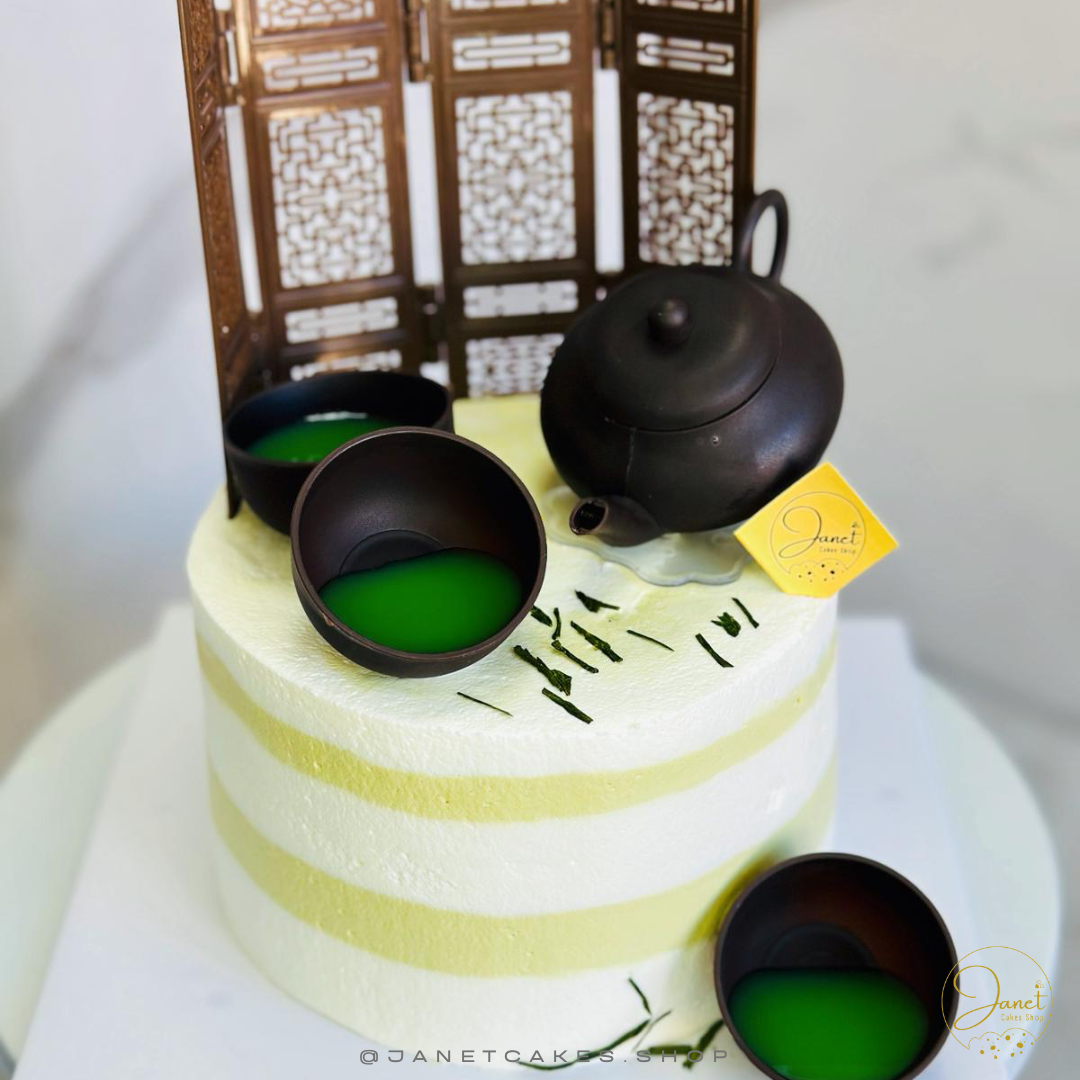 春山龍井荔枝蛋糕 (5吋)