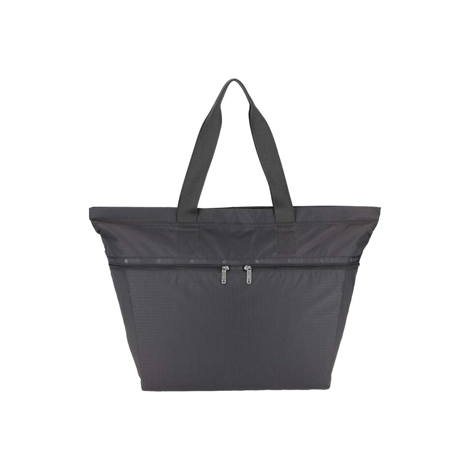 簡約兩側拉鍊托特包 (THUNDER)