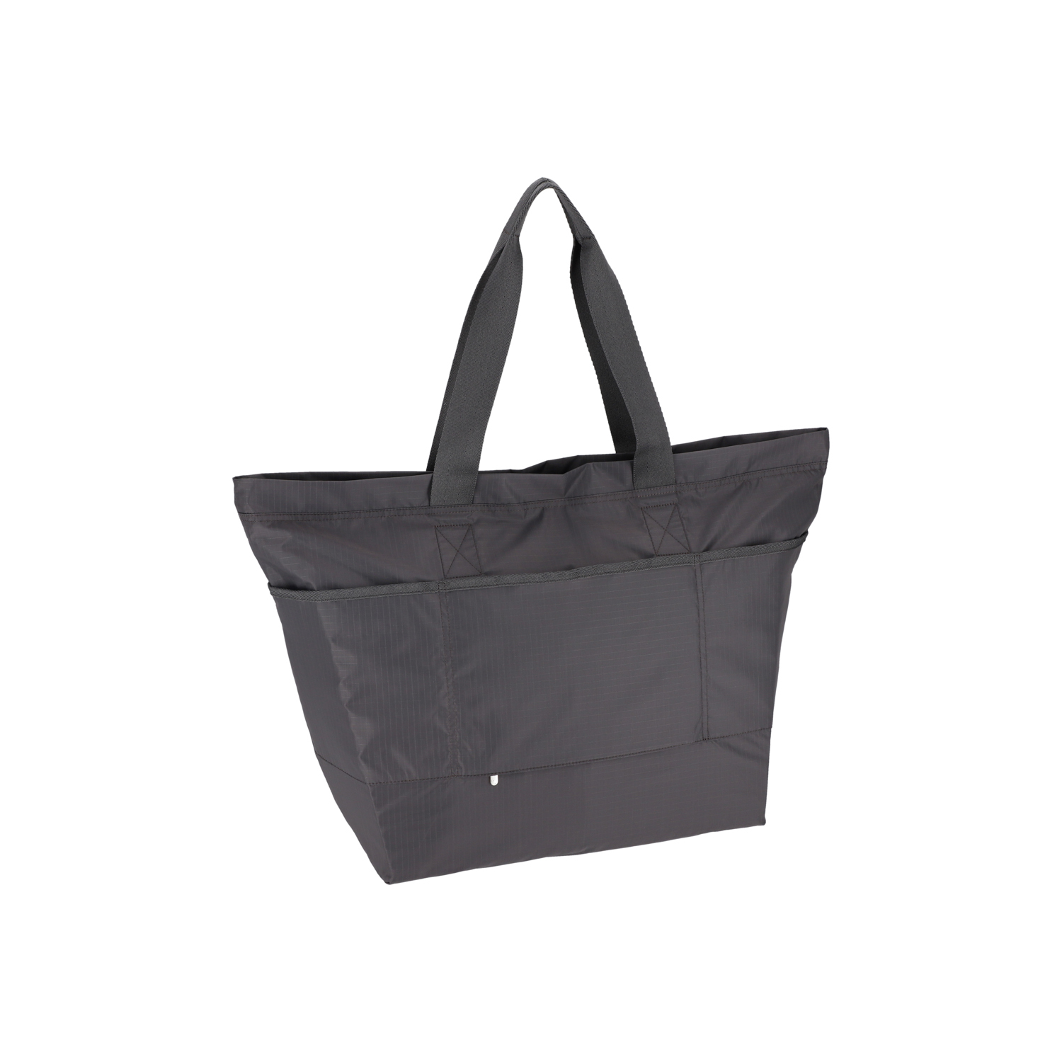 簡約兩側拉鍊托特包 (THUNDER)