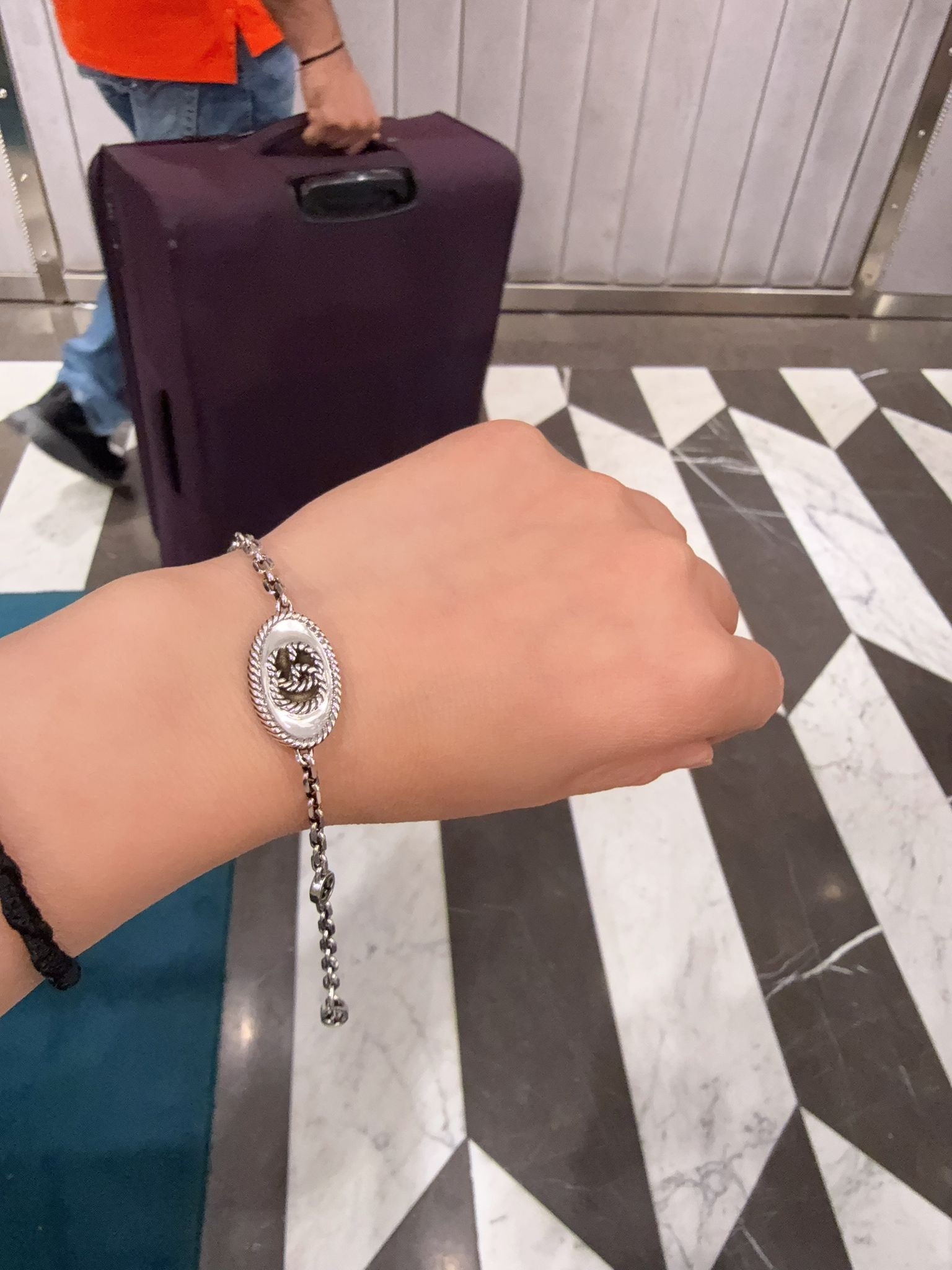 Gucci GG marmont silver 925 bracelet
