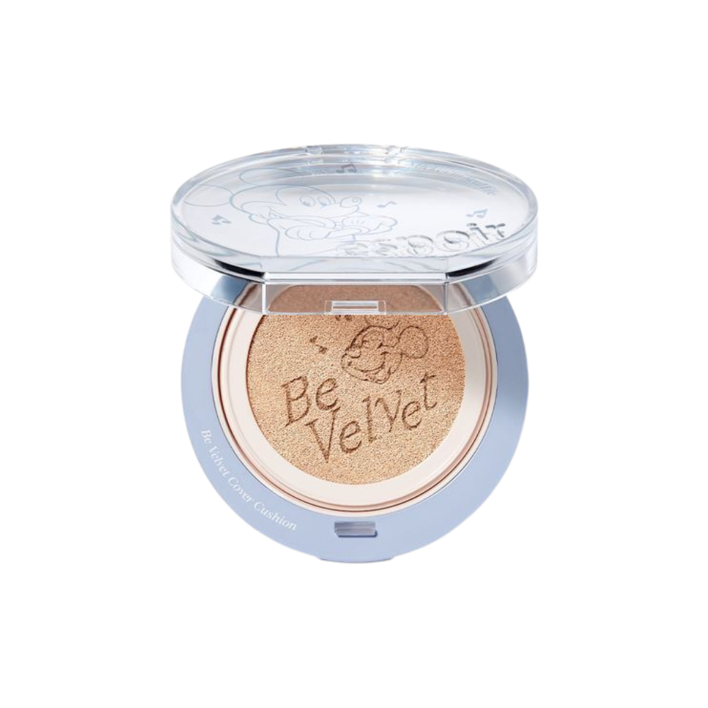 [迪士尼聯名] eSpoir Be Velvet 絲絨遮瑕氣墊套組