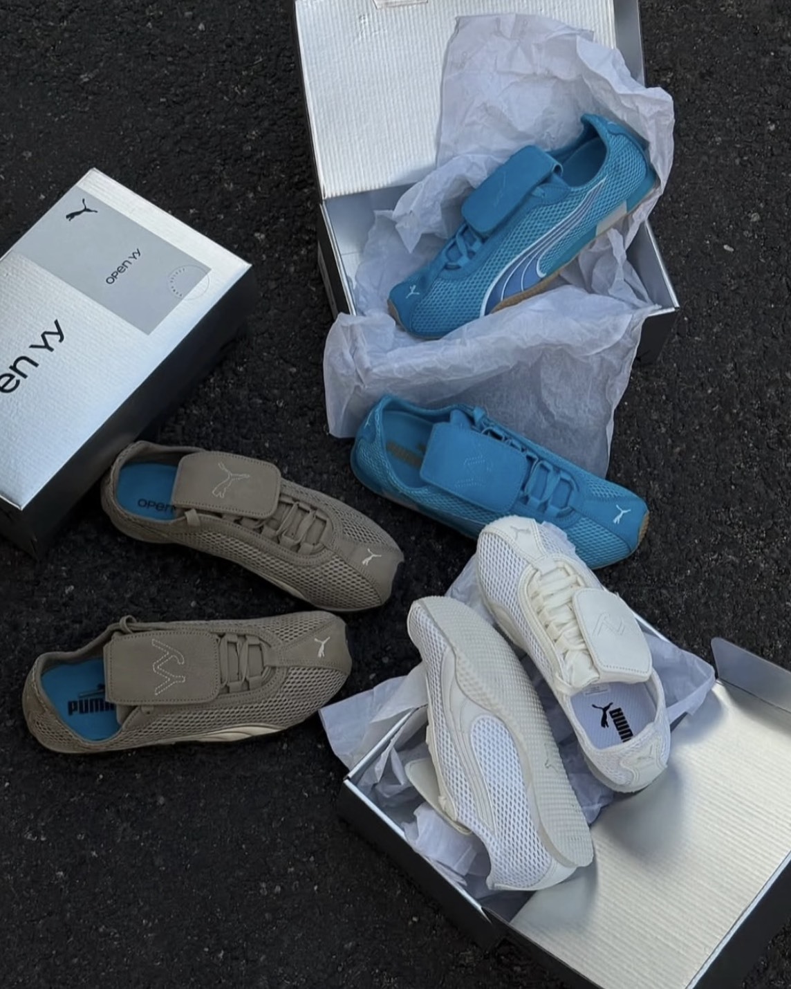 預購】OPEN YY x PUMA H-STREET 奶油白405046-01