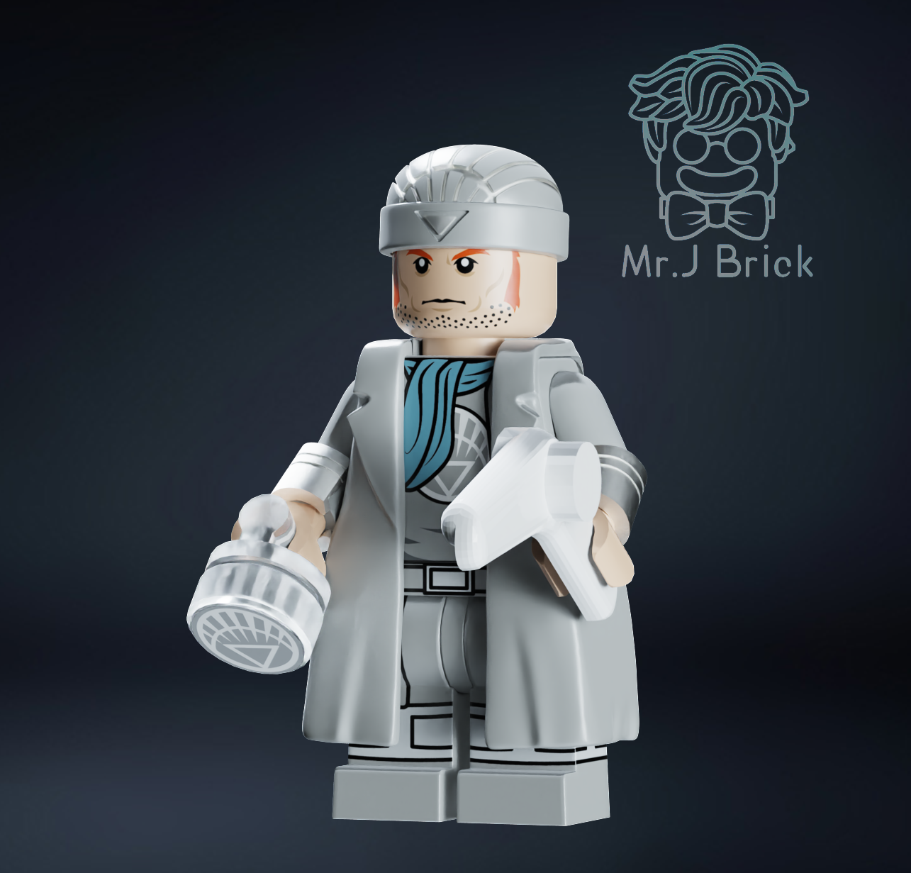 【Mr J Brick】白燈迴力鏢隊長