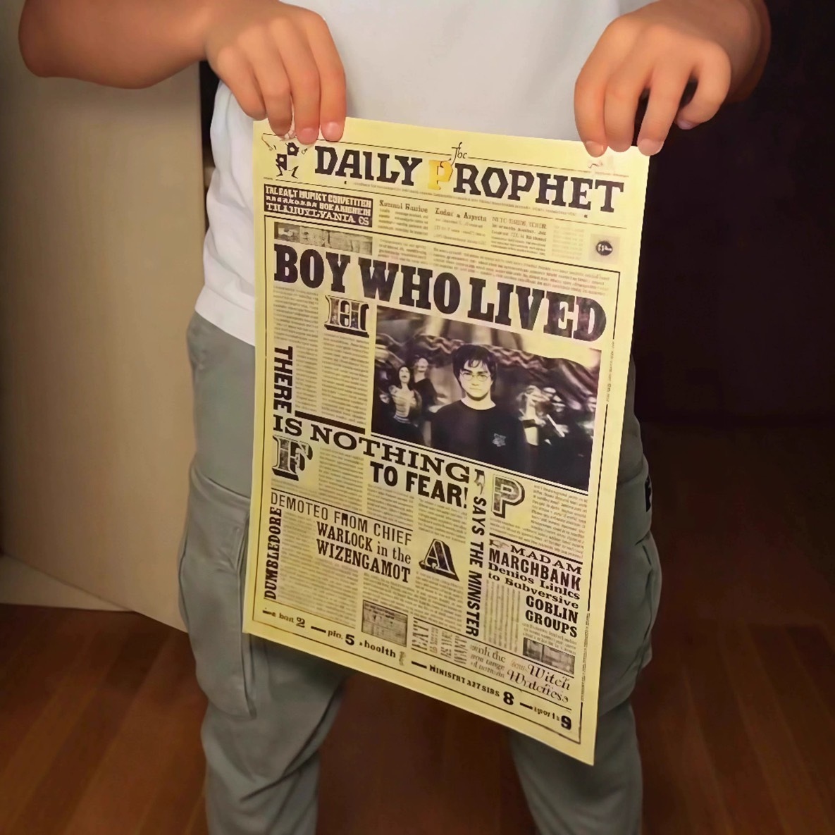 哈利波特3D裸眼立體光柵畫