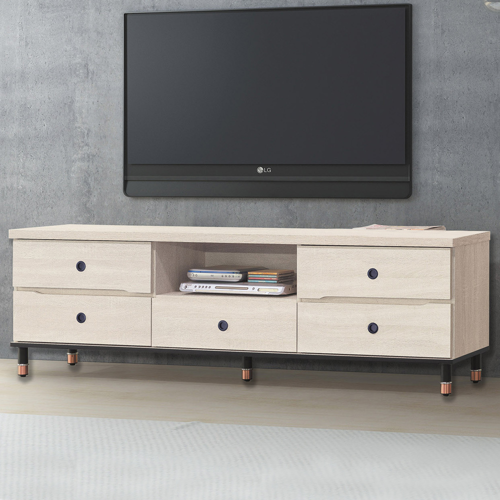 歐薩6尺五抽電視櫃/長櫃/視聽櫃