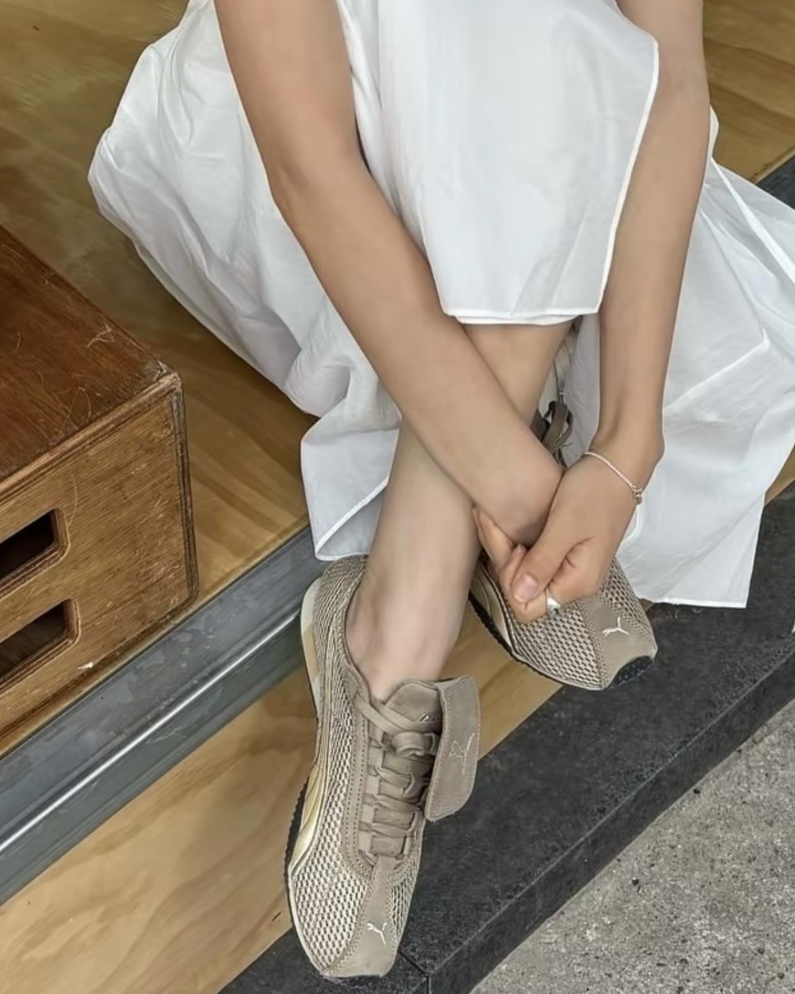 【預購】OPEN YY x PUMA H-STREET 咖啡棕 40504602