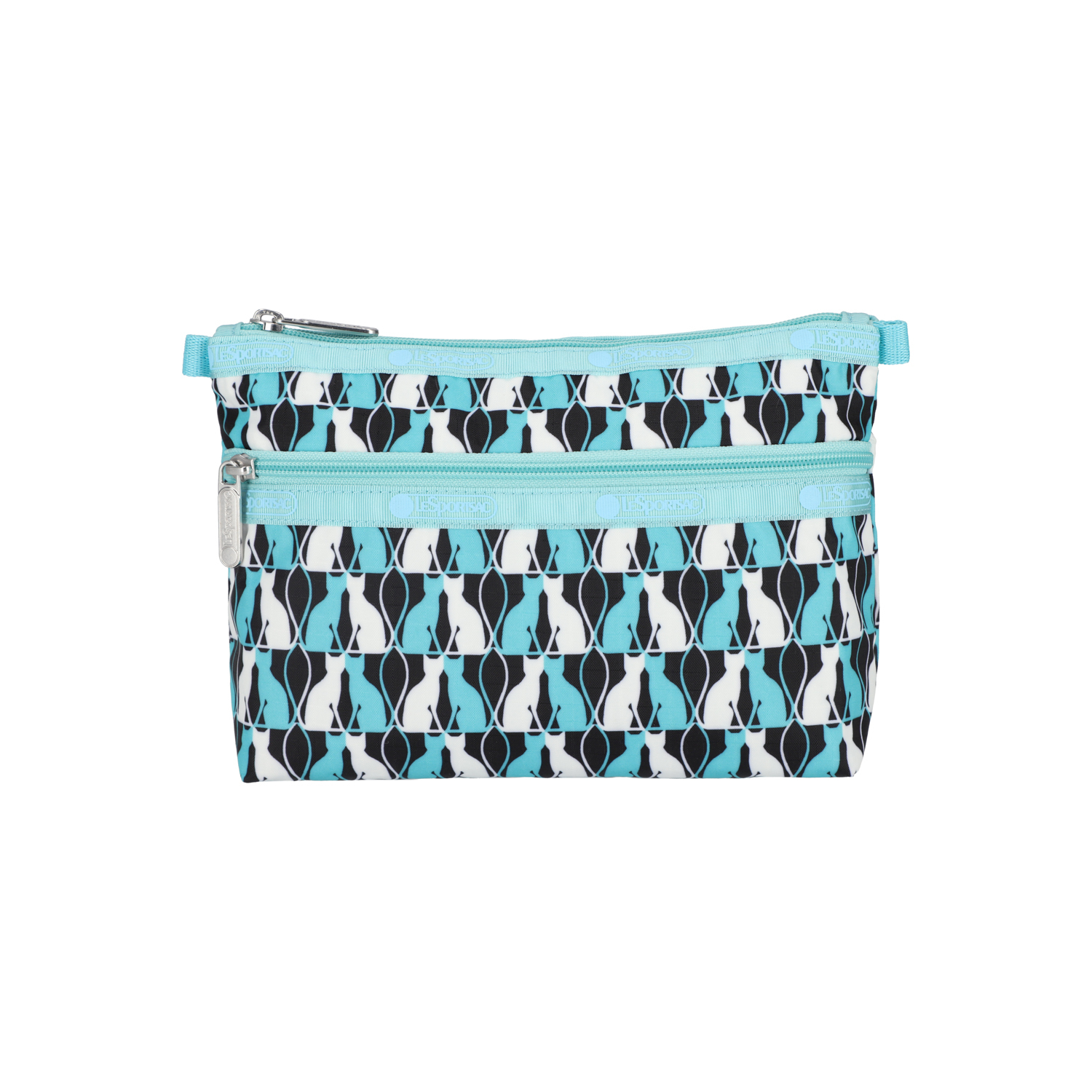 COSMETIC CLUTCH (MIRRORING CATS)