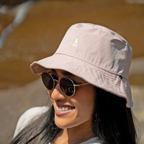 INUK 雙面漁夫帽_草莓奶茶