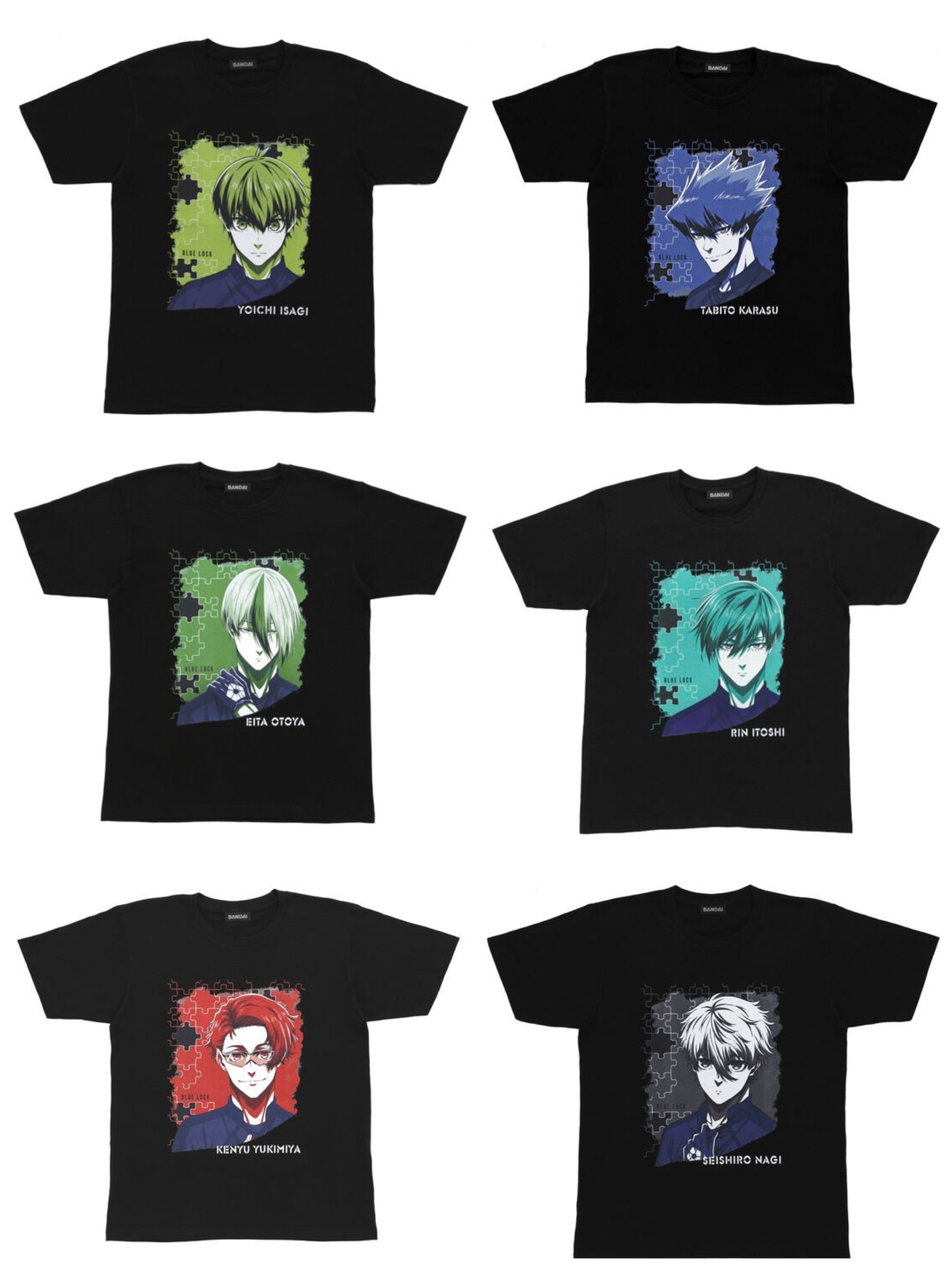 231255 Pbandai 預訂 2025/8月 ブルーロック　Tシャツコレクション2（全12種）