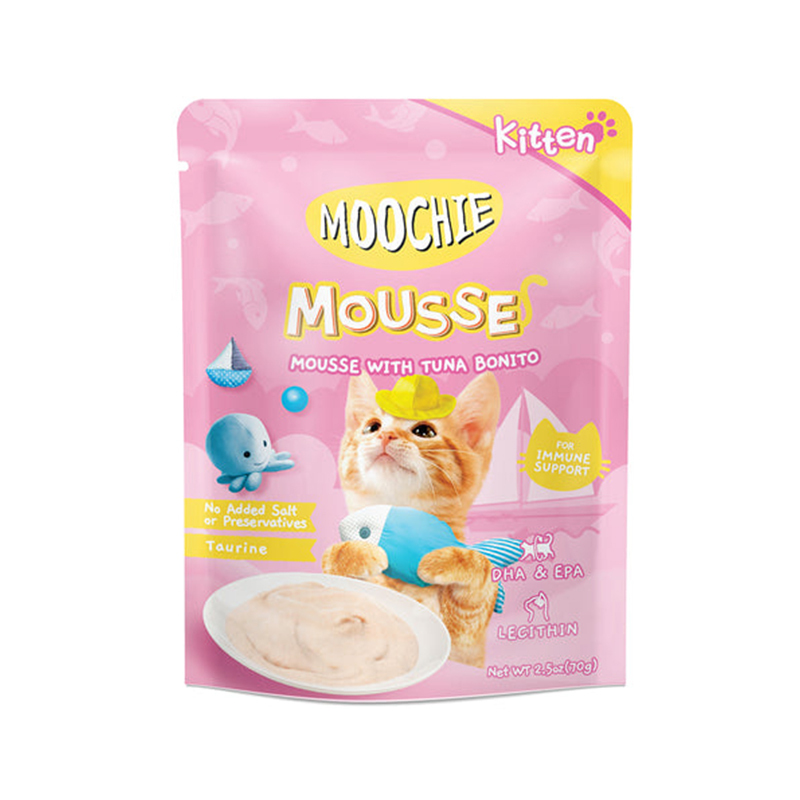 Moochie 幼貓慕絲系列 吞拿魚．70gx12包