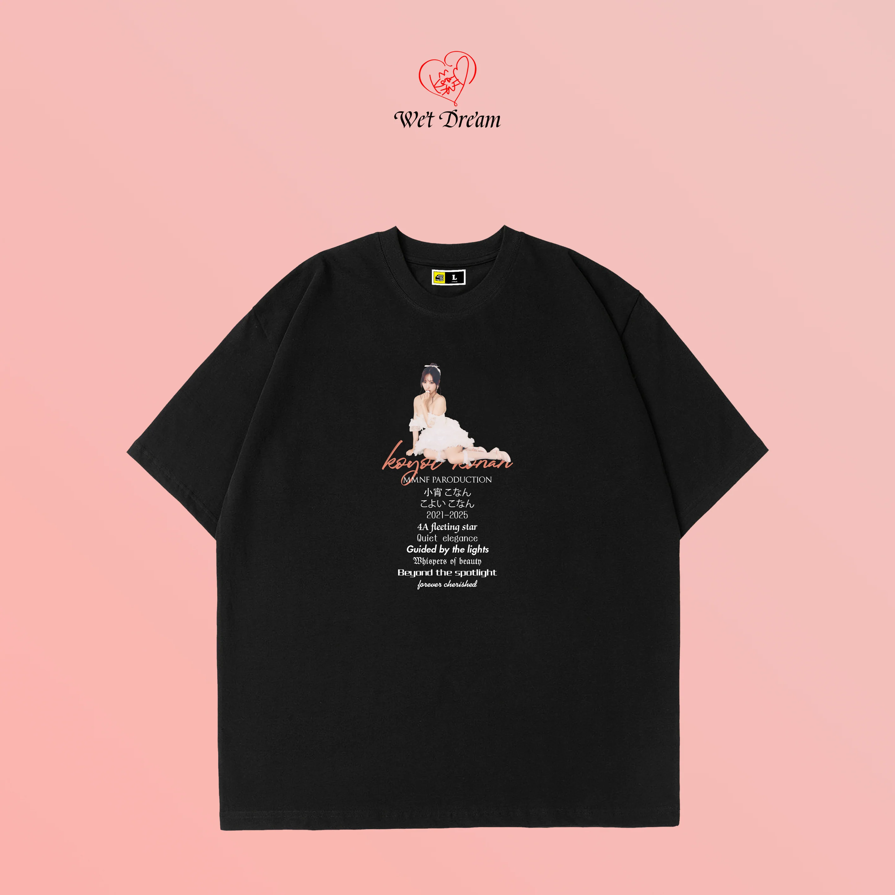 小宵こなん 小宵虎南 x MMNF「Tokyo girl漸隱的東京少女」TEE